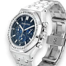 Audemars Piguet Royal Oak Selfwinding Chronograph White Gold 'smoked blue' Diamond-Set 38mm
