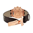 Audemars Piguet Royal Oak Selfwinding Chronograph Rose Gold 'Brown' Alligator Strap 41mm