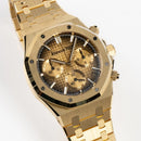 Audemars Piguet Royal Oak Selfwinding Chronograph 'Smoked yellow gold-toned' 41mm