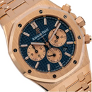 Audemars Piguet Royal Oak Chronograph Rose Gold 'blue' 41mm